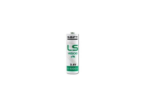 Lithium batteri, 3,6V - 2,45Ah, AA